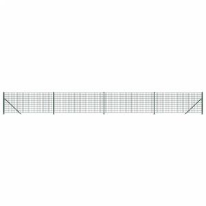 vidaXL Gaashek met flens 1x10 m groen