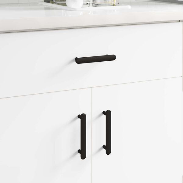 vidaXL Kasthandgreep 2 pcs Zwart 121 x 16.6 x 28.3 mm IJzer