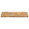 vidaXL Tafelblad met natuurlijke rand 100x60x3,8 cm massief mangohout