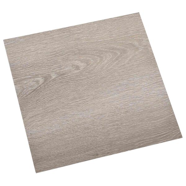 vidaXL Vloerplanken 55 pcs Taupe 5,11 m&sup2; PVC