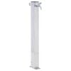 vidaXL Waterzuil vierkant 80 cm roestvrij staal