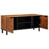 vidaXL TV-kast met plank Acacia Bruine Afwerking 105 x 33 x 46 cm