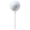 vidaXL 1000 st Golftees 83 mm bamboe wit