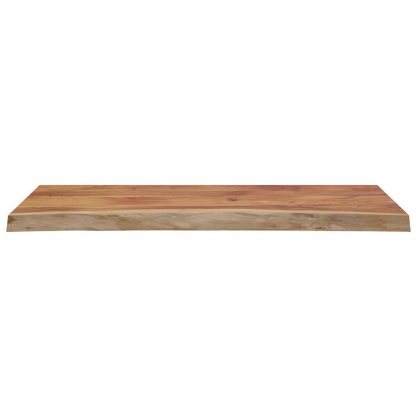 vidaXL Tafelblad rechthoekig natuurlijke rand 100x40x2,5 cm acaciahout