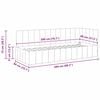 vidaXL Hoekbedframe met hoofdeinde Roze 80 cm x 200 cm Fluweel