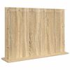 vidaXL Schmink Spiegel met spiegel Sonoma Eiken 80 x 55 x 18 cm