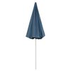 vidaXL Strandparasol 240 cm blauw