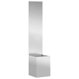 vidaXL Tuin Privacy Screen Fretwerk Zilver 32 x 32 x 150 cm