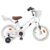 vidaXL Kinderfiets 16 Inch voor 4-6 jaar oud Wit