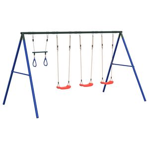 vidaXL Schommelset met schommels en trapeze