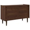 vidaXL Dressoir BILBAO Donkerkaramel 114 x 45 x 75 cm