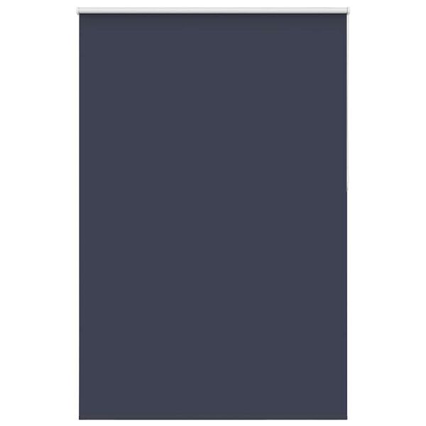 vidaXL Rolgordijn verduisterend 145x230 cm stofbreedte 141,6 cm blauw