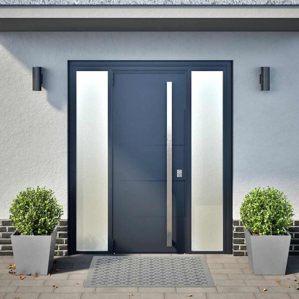 vidaXL Plantenbakken 2 st 40x40x40 cm gegalvaniseerd staal