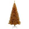 vidaXL Kerstboom met 300 LED met standaard Goud 180 cm PET