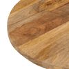 vidaXL Tafelblad ovaal 140x50x2,5 cm massief mangohout