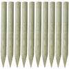 vidaXL Schuttingpalen 10 st 100 cm hout
