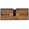 vidaXL Badkamermeubelset met lade 4 pcs Oud Hout Bewerkt hout