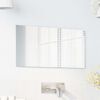 vidaXL Wandspiegel Rechthoekig 30 x 60 cm gehard glas