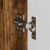 vidaXL TV-wandkast Gerookt eiken 59,5 x 31 x 40 cm Bewerkt hout