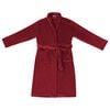 vidaXL Badjas zonder Kap Bordeaux Rood xxxl Flanel