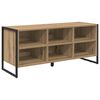 vidaXL Schoenenkast Ambachtelijk eiken 60 x 35 x 44 cm Bewerkt hout