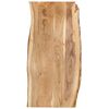 vidaXL Tafelblad 118x(50-60)x2,5 cm massief acaciahout