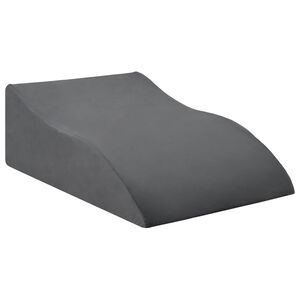 vidaXL Been Kussen Grijs 68 x 41 x 21 cm PU Schuim