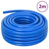 vidaXL Luchtslang 0,7'' 2 m PVC blauw