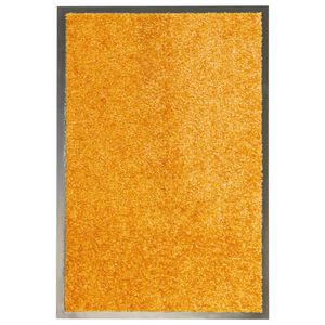 vidaXL Deurmat wasbaar 40x60 cm oranje