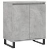 vidaXL Dressoir 60x35x70 cm bewerkt hout betongrijs