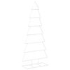 vidaXL Metalen kerstboom met standaard KUOPIO 210 cm Staal Wit