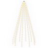 vidaXL Kerstlampjes 210 LED's Warmwit 210 cm