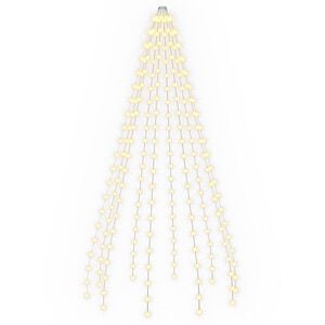 vidaXL Kerstlampjes 210 LED's Warmwit 210 cm