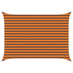 vidaXL Zonneschaduwzeil Oranje en Bruin 3,5 x 2,5 m