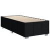 vidaXL Bedframe zonder matras 80x200 cm stof zwart