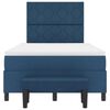 vidaXL Boxspringbed met hoofdeinde Blauw 120 x 200 cm Stof
