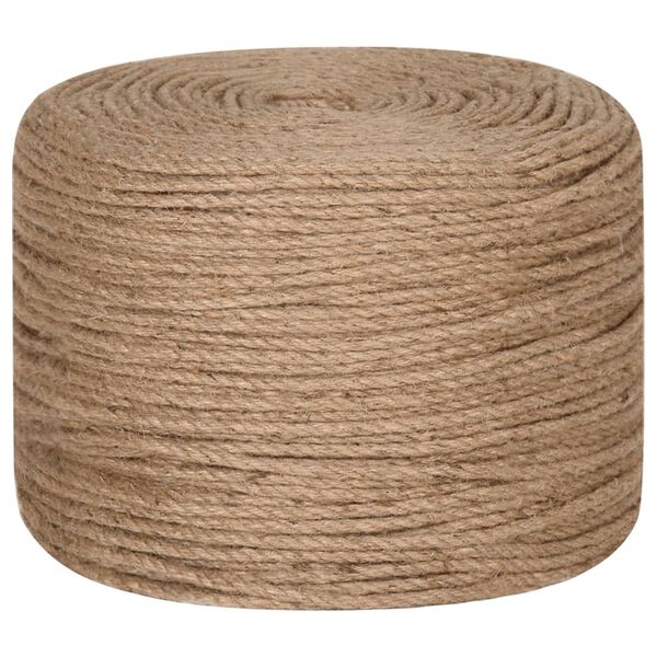 vidaXL Touw 50 m lang 8 mm dik jute