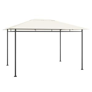 vidaXL Prieel 180 g/m&sup2; 384x281x270 cm cr&egrave;mekleurig