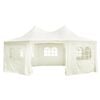 vidaXL | Tuin Tent Dek | Cr&egrave;me 6 x 4.5 x 3 m Stof