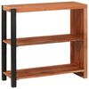 vidaXL Boekenkast Bruin 80 x 30 x 75 cm Massief acaciahout