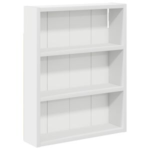 vidaXL Badkamer wandkast Wit 40 x 10 x 50 cm Geconstrueerd hout