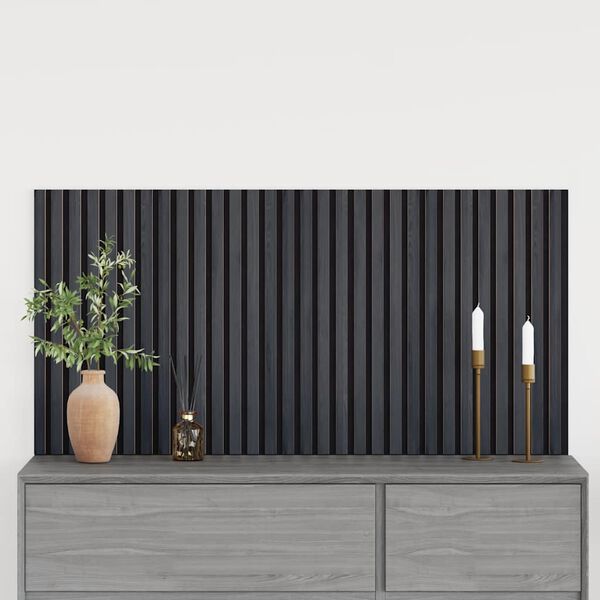 vidaXL Akoestische wandpanelen 2 st latten 60,5x60 cm eikenfineer