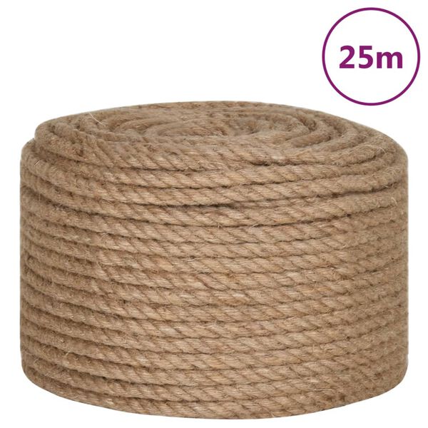 vidaXL Touw 25 m lang 12 mm dik jute