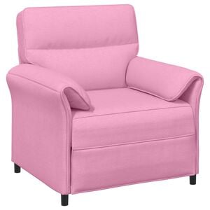 vidaXL Bank 100% polyester metalen frame MDF, Multiplex