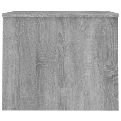 vidaXL Salontafel 80x50,5x41,5 cm bewerkt hout grijs sonoma eikenkleur