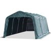vidaXL Veetent verwijderbaar 550 g/m&sup2; 3,3x6,4 m PVC donkergroen