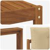vidaXL Buiten bankenset met kussen 7 pcs Natuurlijk en Beige