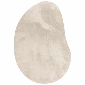 vidaXL Tapijt HUARTE Beige 100 x 200 cm Polyester