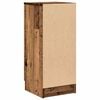 vidaXL Dressoirs 2 st 30x30x70 cm bewerkt hout oud houtkleurig
