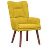 vidaXL Fauteuil Geel 63 x 67 x 94 cm Fluweel